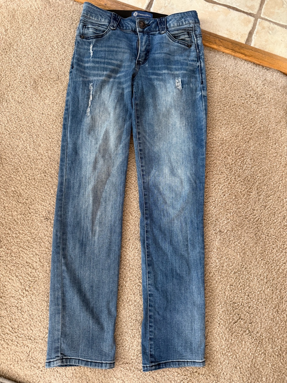 Democracy blue jeans, Women’s Size 4 #denim #straightleg